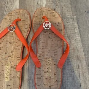 Michael kors flip flops